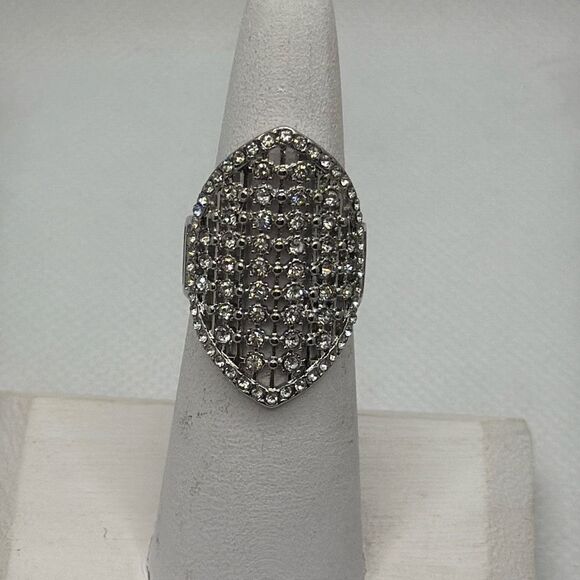 Brand New!! Size 6 1/4 Brand New!! Vintage look knuckle shield ring with zircon - Picture 1 of 3